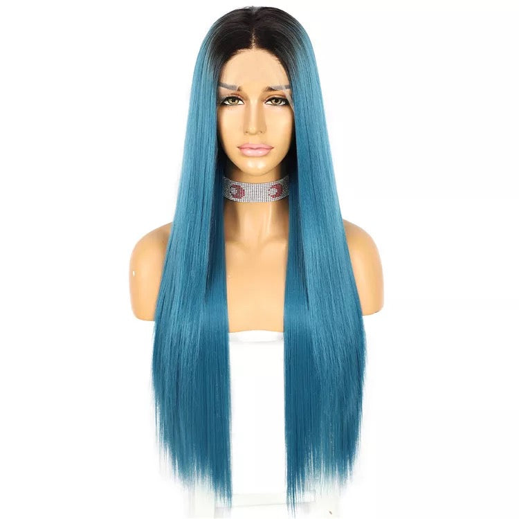 High Quality Super Soft Fiber Frontal Wigs