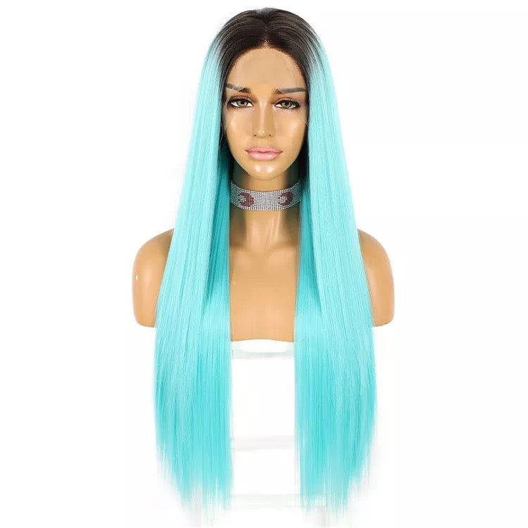High Quality Super Soft Fiber Frontal Wigs