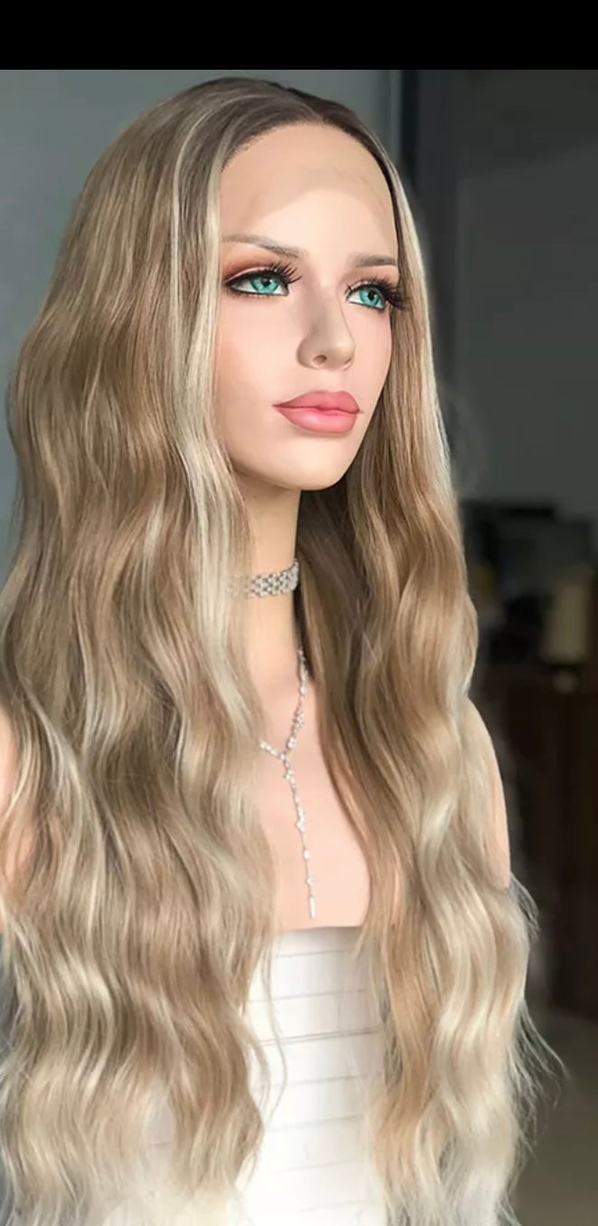 High Super Soft Fiber Frontal Wig