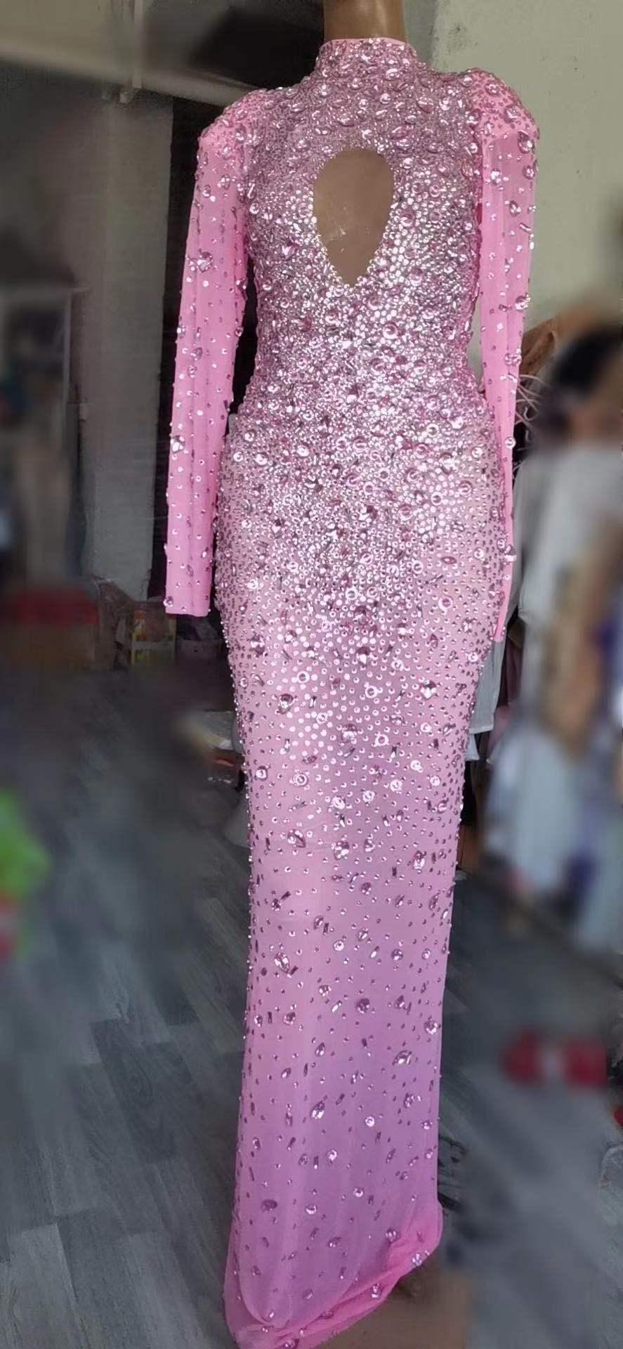 Glitter Rhiny Dress - Menkie Luxy