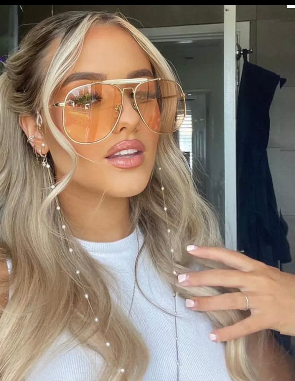 High Super Soft Fiber Frontal Wig