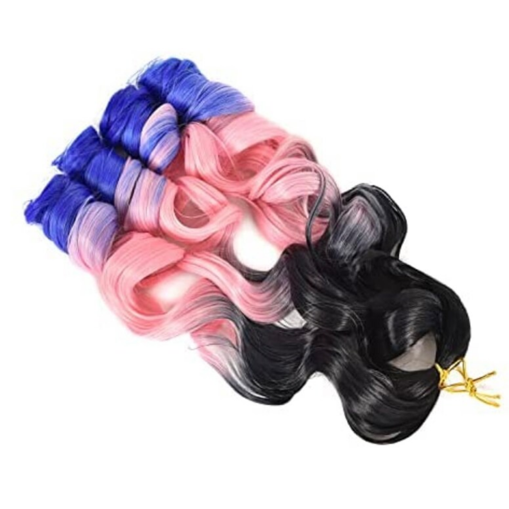 Magic inner boucle Pre- Stretch Braided Hair(Pack Of 6)-Great for braids 22" - Menkie Luxy