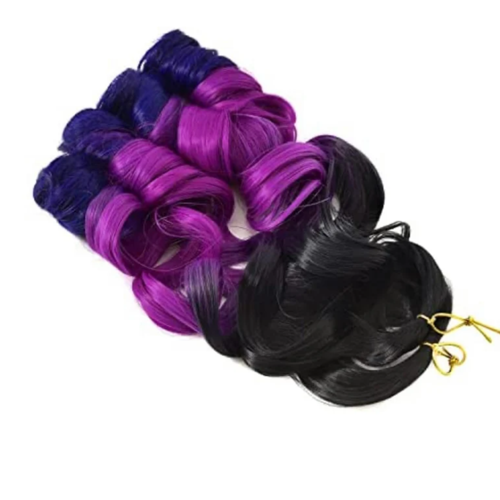 Magic inner boucle Pre- Stretch Braided Hair(Pack Of 6)-Great for braids 22" - Menkie Luxy
