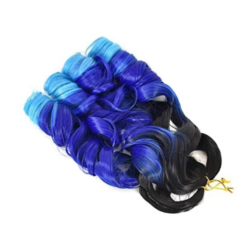 Magic inner boucle Pre- Stretch Braided Hair(Pack Of 6)-Great for braids 22" - Menkie Luxy