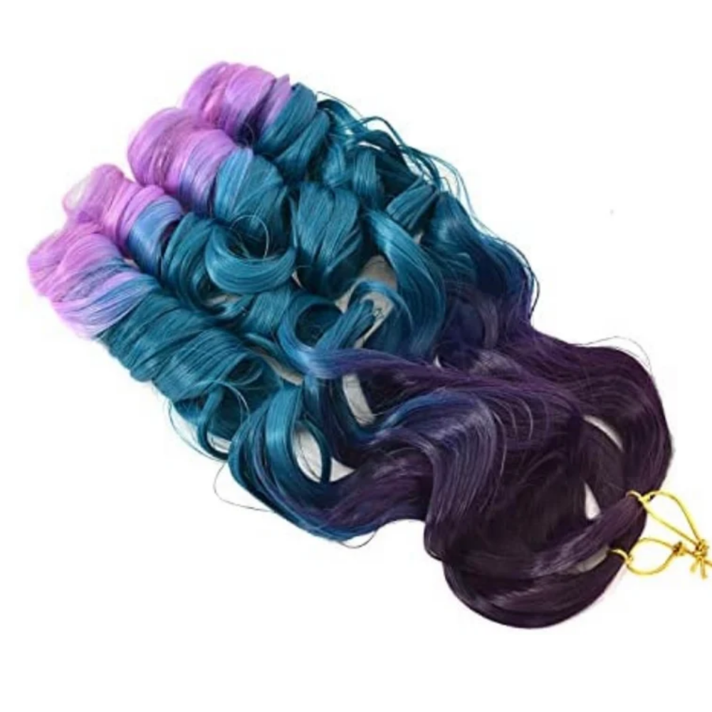 Magic inner boucle Pre- Stretch Braided Hair(Pack Of 6)-Great for braids 22" - Menkie Luxy