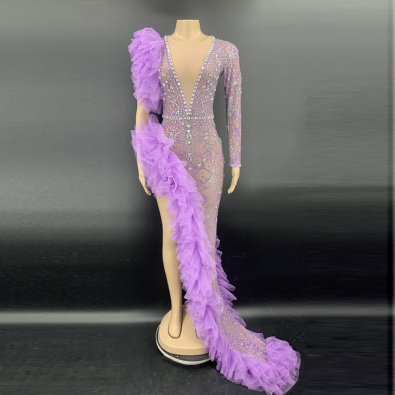 Koko spilt dress - Menkie Luxy