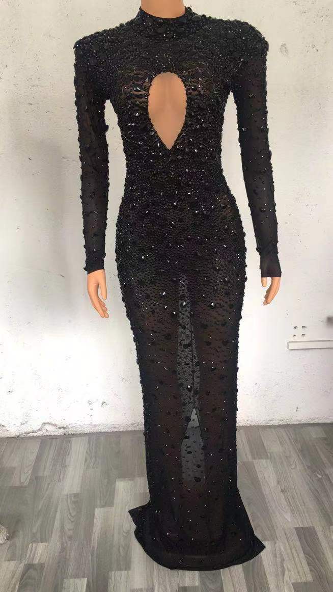 Glitter Rhiny Dress - Menkie Luxy