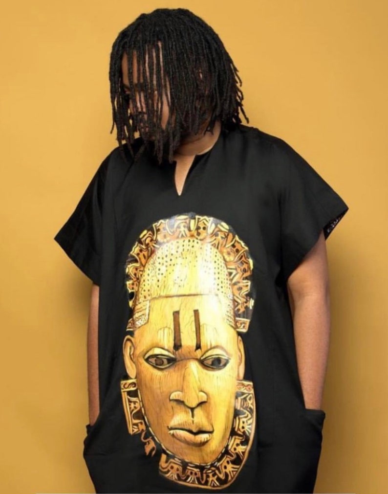 Men Danshiki Top-Our high quality handmade danshiki comes in Yellow