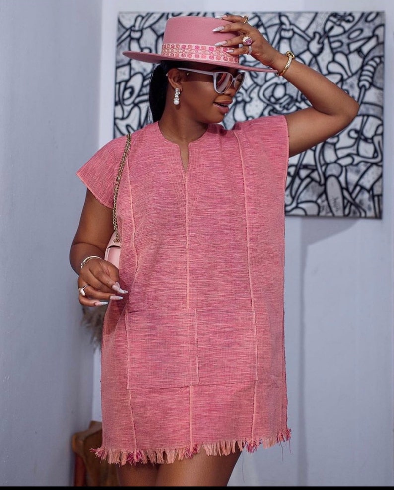 100% Boubou African Dress high quality handmade with high image 7