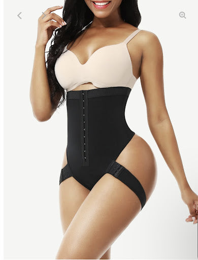 Good High Waist Butt Lifter With 2 Side straps-anti slip up