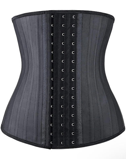 25 steel bones Underbust Latex Sport Girdle Waist Trainer Corsets Hourglass Body Shaper