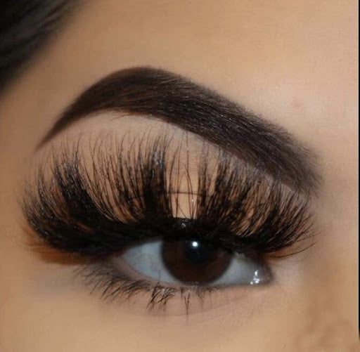 casablanca -25MM Lashes Mink Fluffy Long False Eyelashes 10 Pairs Variety Mixed Styles Dramatic Thick Volume Wispy(DA) - Menkie Luxy