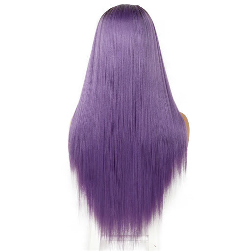 Anahi; Futura high quality Super Soft fiber frontal wig,great for cosplays, drag queen, black and white women hair