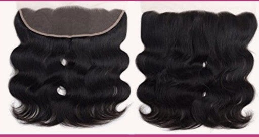 High Quality One Donor Luxury Raw 13β4 Black Transparent frontals - Menkie Luxy
