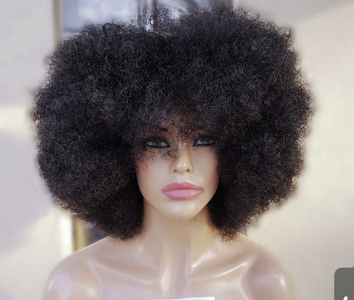 Amara La Wig-super soft Glue-less fiber Afro Wig, Great for cosplays, drag queens, parties and outing wig, Afro pop wig