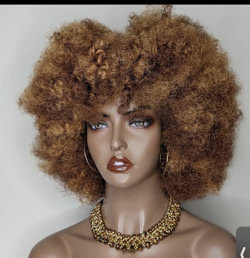 Amara La Wig-super soft Glue-less fiber Afro Wig, Great for cosplays, drag queens, parties and outing wig, Afro pop wig