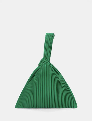 Minimalist Ribbed Novelty Bag PU LEATHER BAG