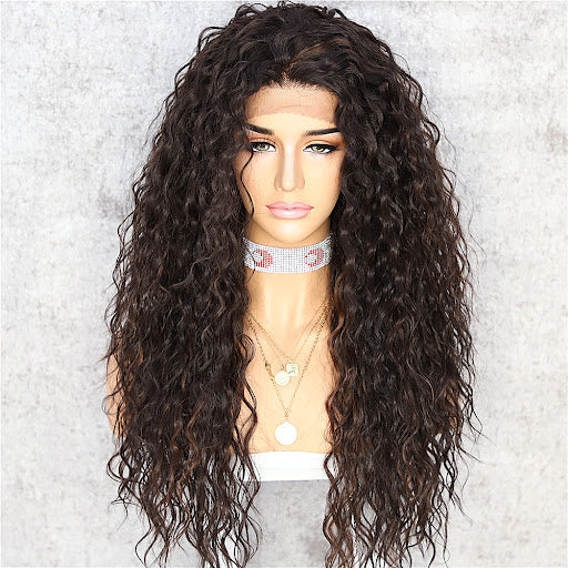 High quality Super Soft fiber Balayage Style: 13”3 frontal wig