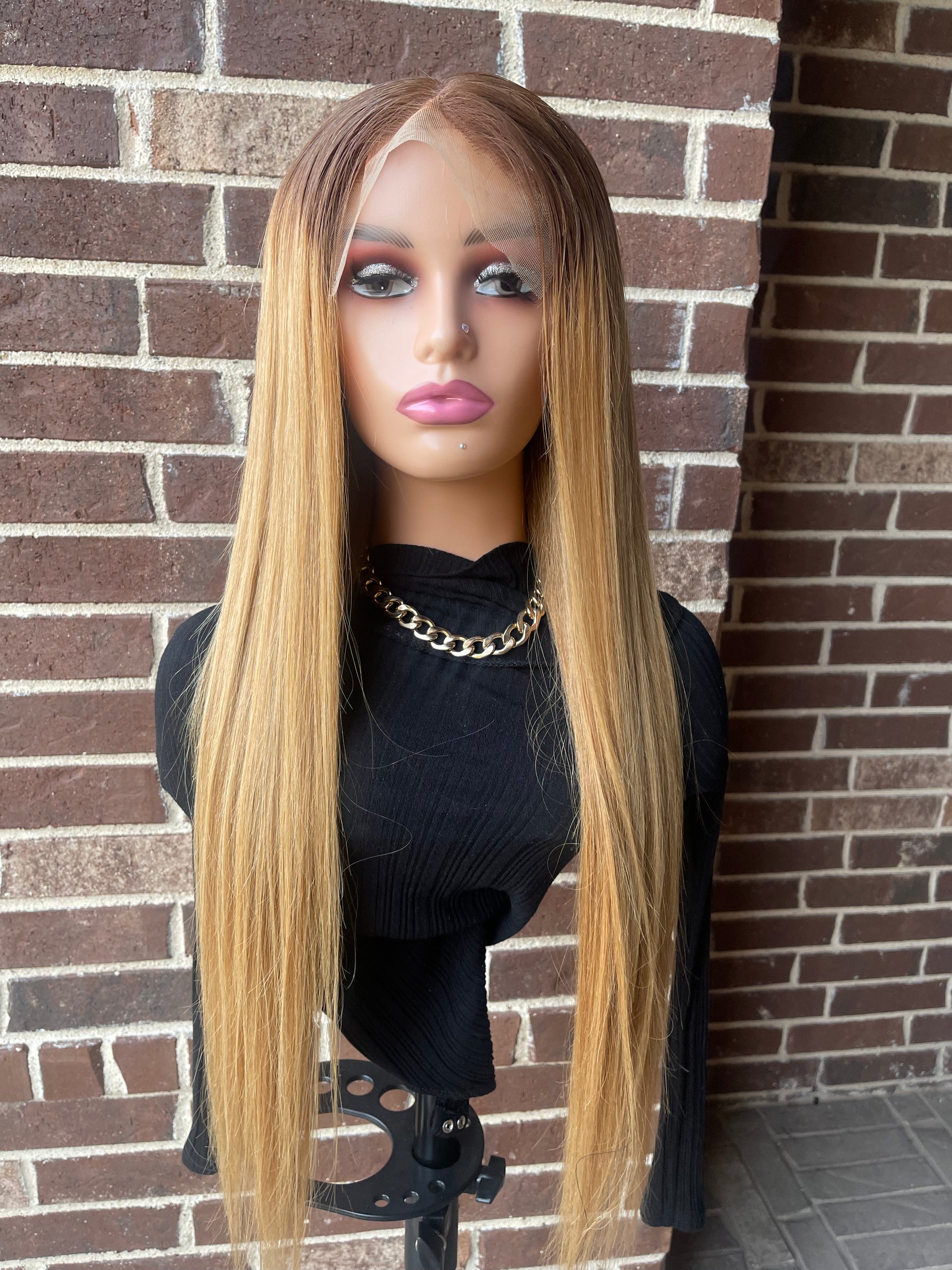 Ariel- 100% Raw Double Drawn Vietnamese Hollywood Hair. Frontal wig - Menkie Luxy