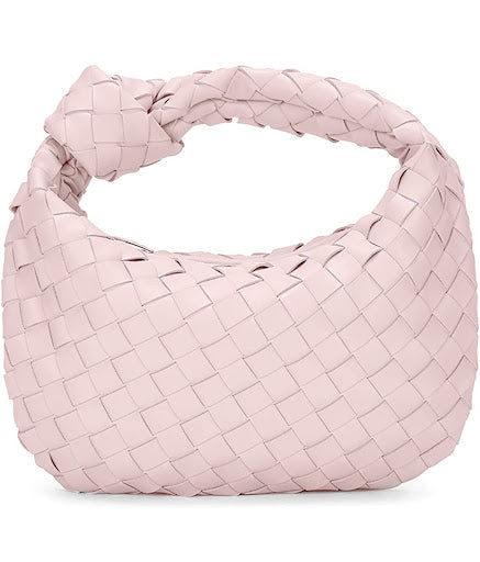 Trending Women Handbag 2022 braided Leather Shoulder Bag Retro Woven Handmade Hobo Clutch Bag Fashion Mini Retro Bag Tote Boho bag
