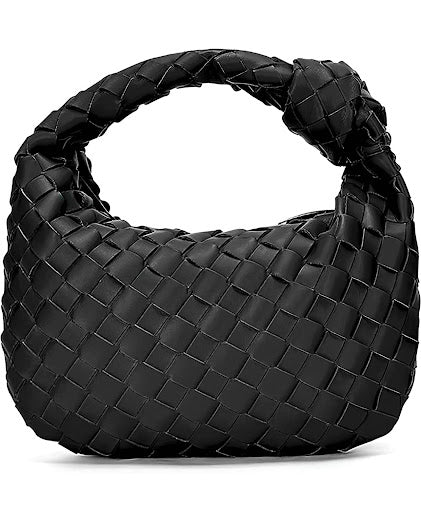 Trending Women Handbag 2022 braided Leather Shoulder Bag Retro Woven Handmade Hobo Clutch Bag Fashion Mini Retro Bag Tote Boho bag