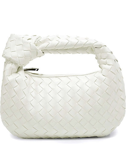 Trending Women Handbag 2022 braided Leather Shoulder Bag Retro Woven Handmade Hobo Clutch Bag Fashion Mini Retro Bag Tote Boho bag