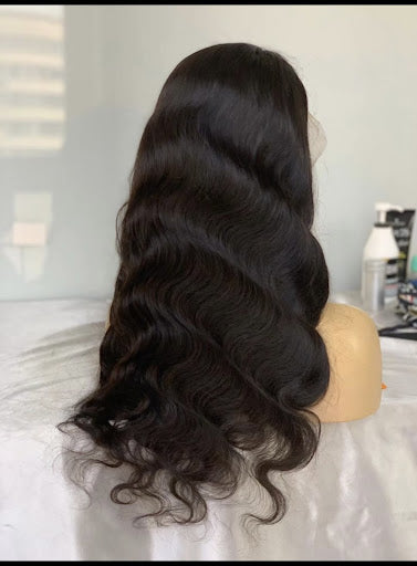 Zarina-13"4 transparent frontal body-wave wig - Menkie Luxy