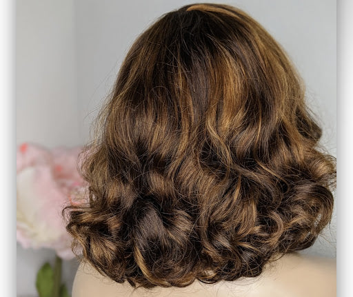 Dina-glueless curly wig - Menkie Luxy